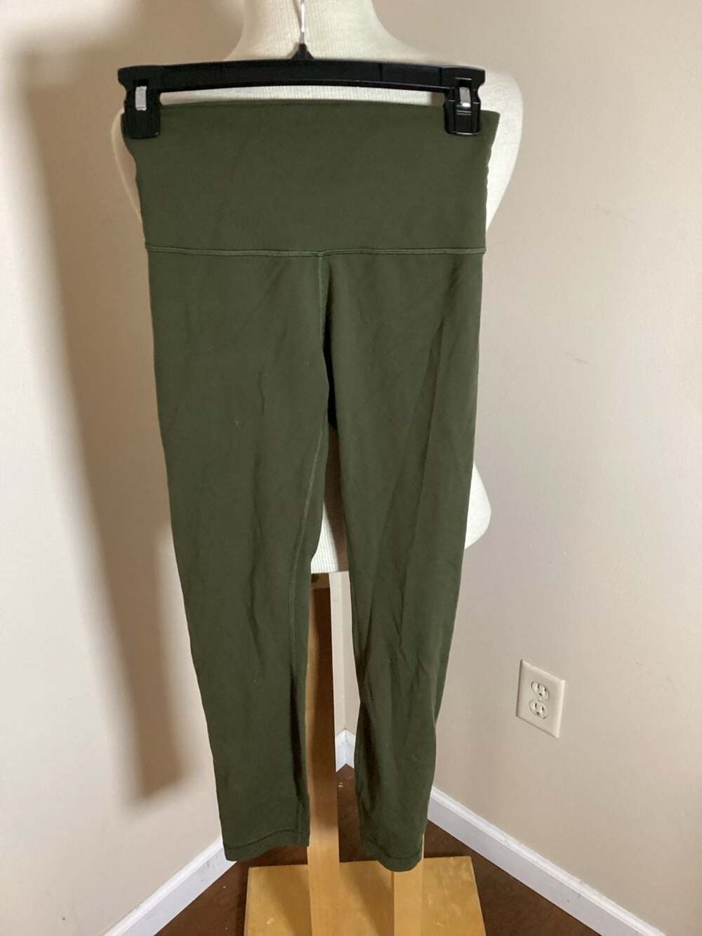 Lululemon Align High-Rise Pant 25" Olive Green Size 4